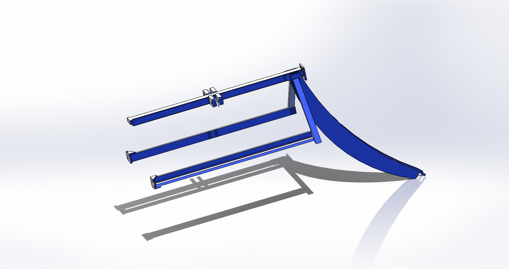 基于SolidWorks耕地犁犁铧的上下摆动的结构设计-资料